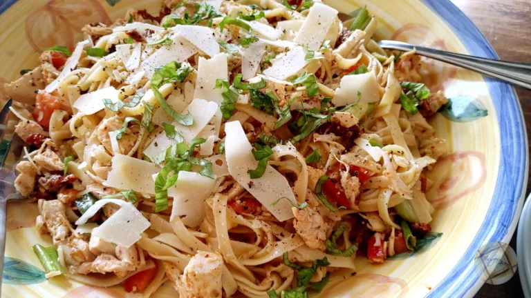 Tuscan Chicken Pasta Salad