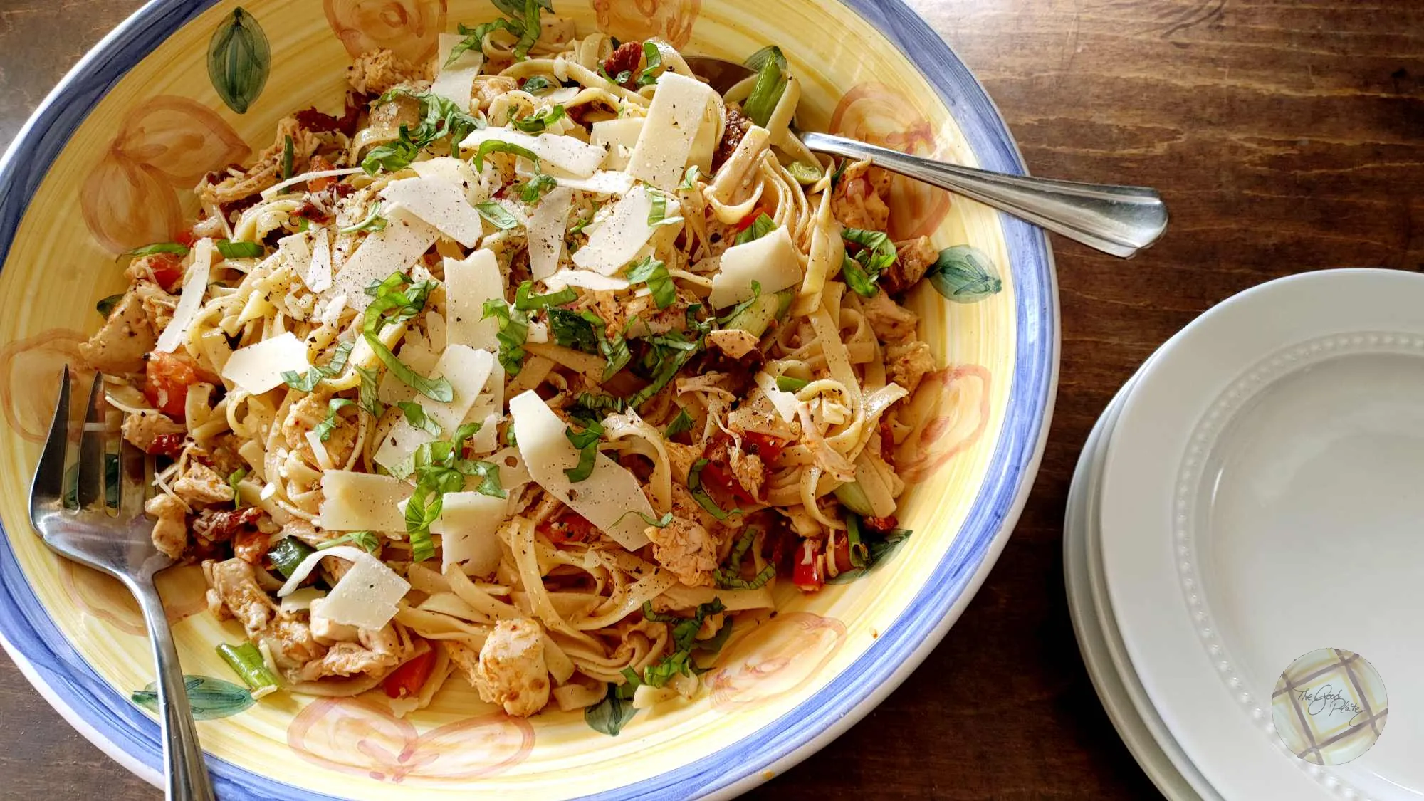 Tuscan Chicken Pasta Salad