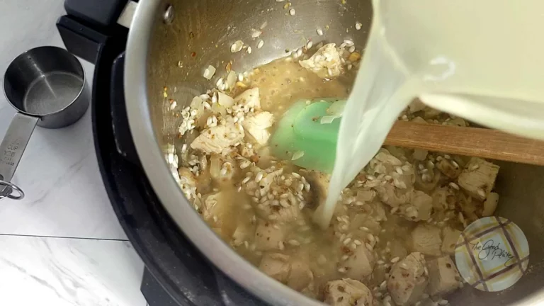 risotto with gorgonzola and pistachios