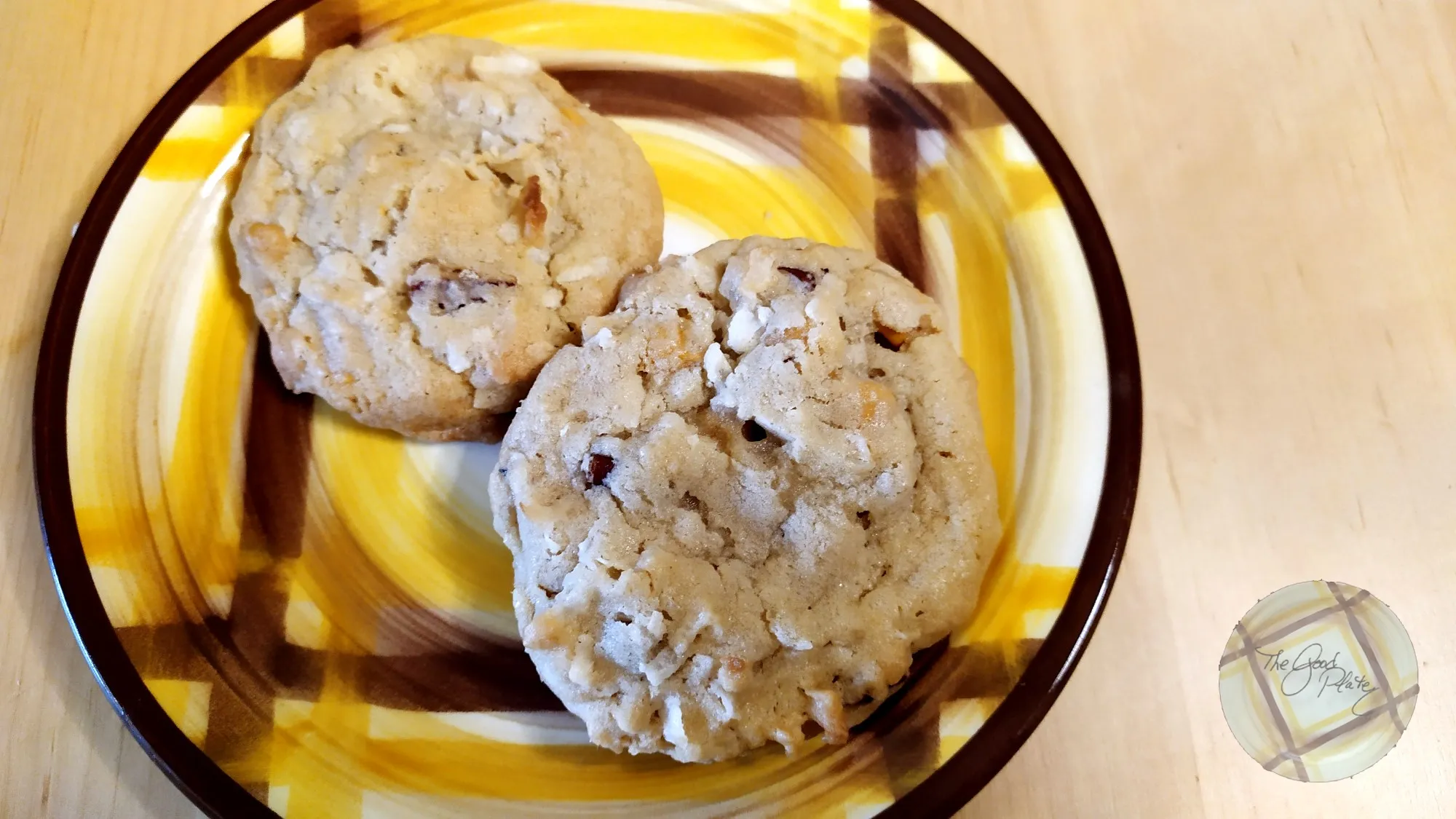 Coconut Butterscotch Pecan Cookies