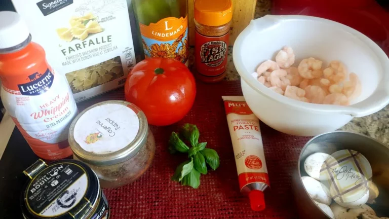 Cajun Shrimp and Tomato Cream Sauce