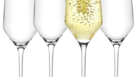 champagne flutes