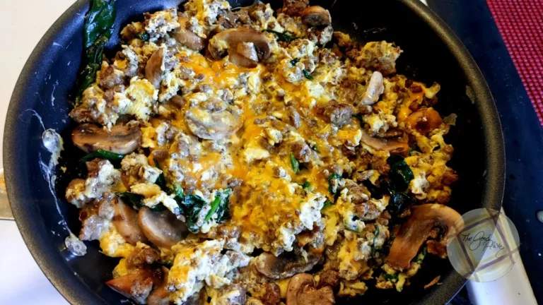 Scramble Burger Omelet