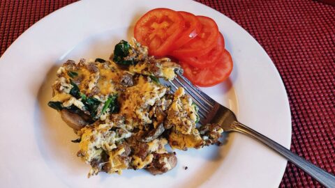 Scramble Burger Omelet