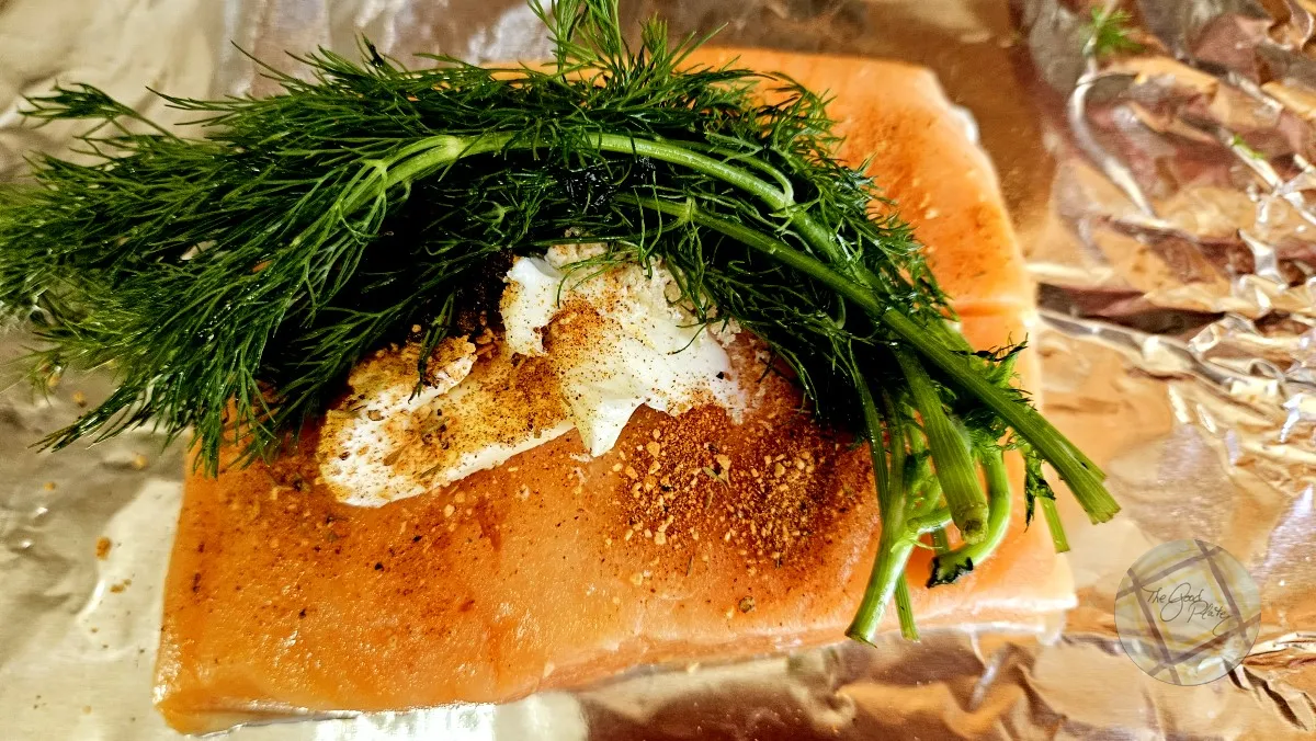 Baked Steelhead Trout in Foil