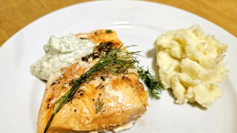 Baked Steelhead Trout in Foil