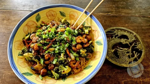 Spicy Shrimp Stir-fry