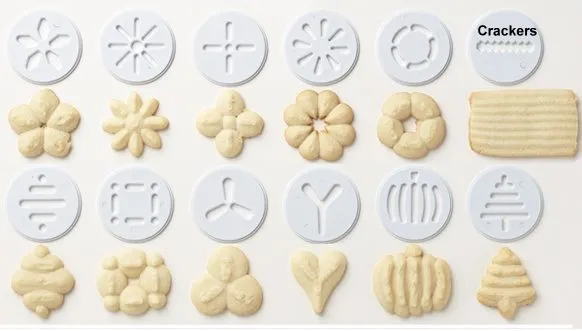 Cookie Press Shapes