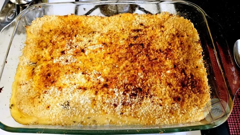 Mashed Cheesy Potato Casserole