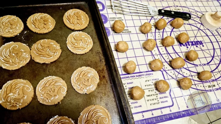 Pfeffernusse spice dragon cookies