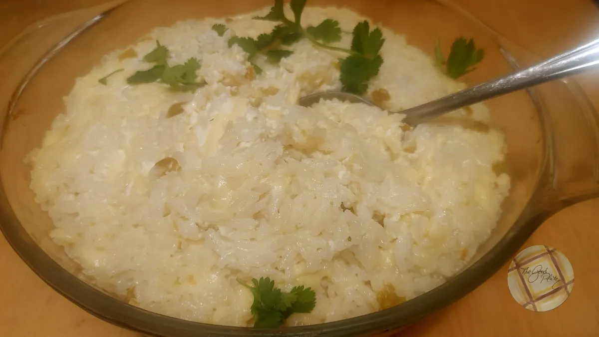 Green Chili Rice Ready