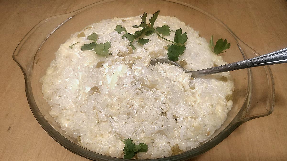 Cli Rice Green Chili Rice - The Good Plate
