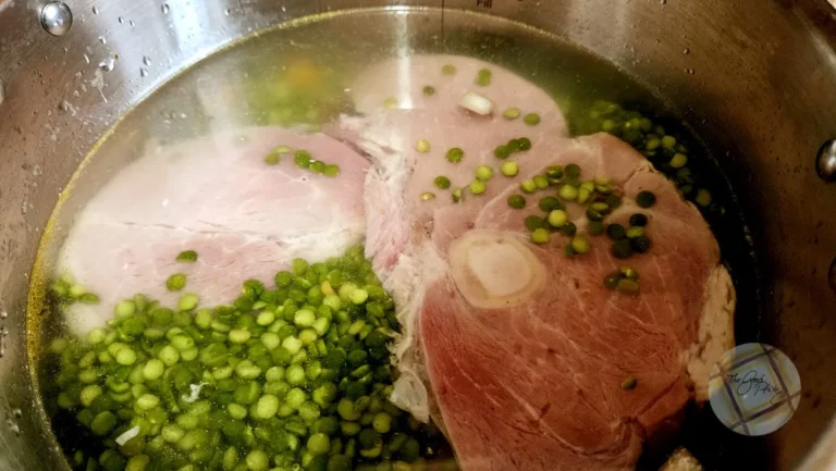 Split Pea Soup With Ham Water