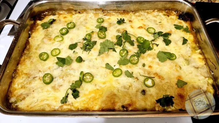 Chili Relleno Shrimp Casserole Baked