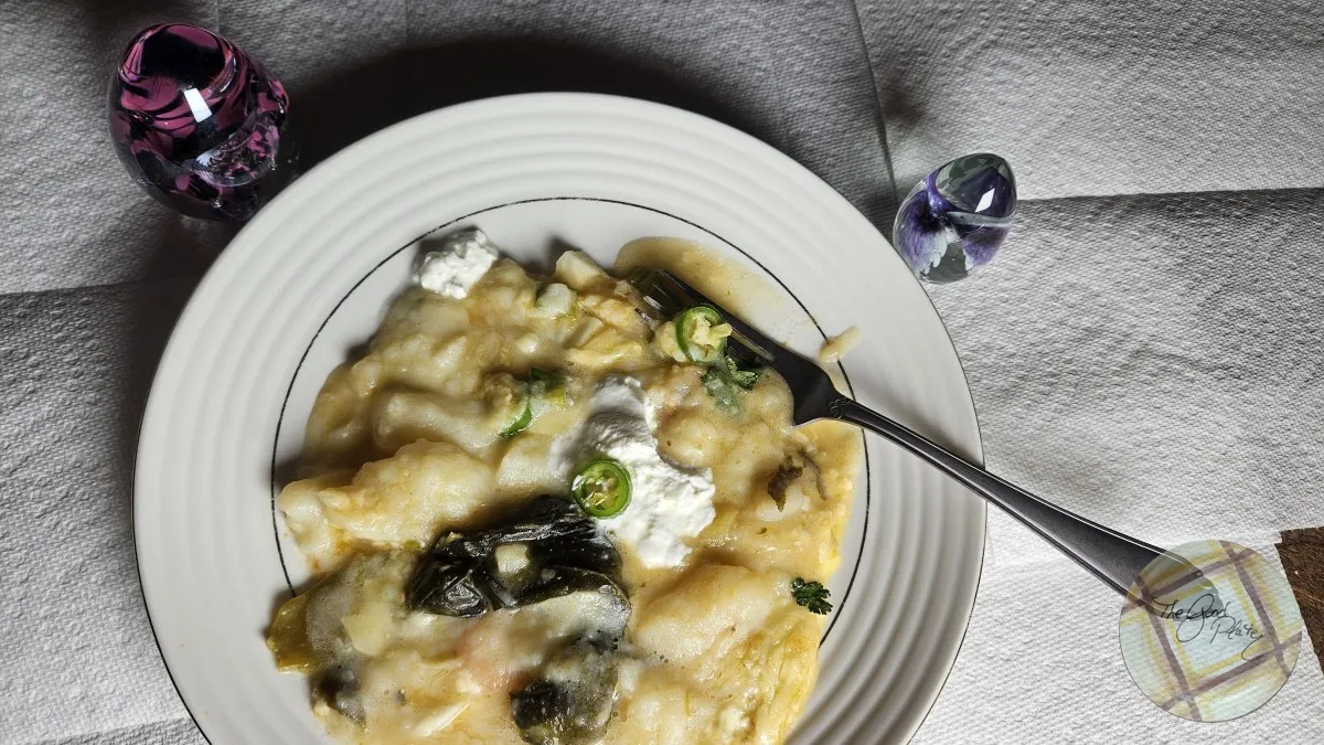 Chili Relleno Shrimp Casserole