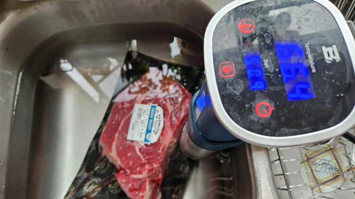 Defrosting Food Via Sous Vide Method