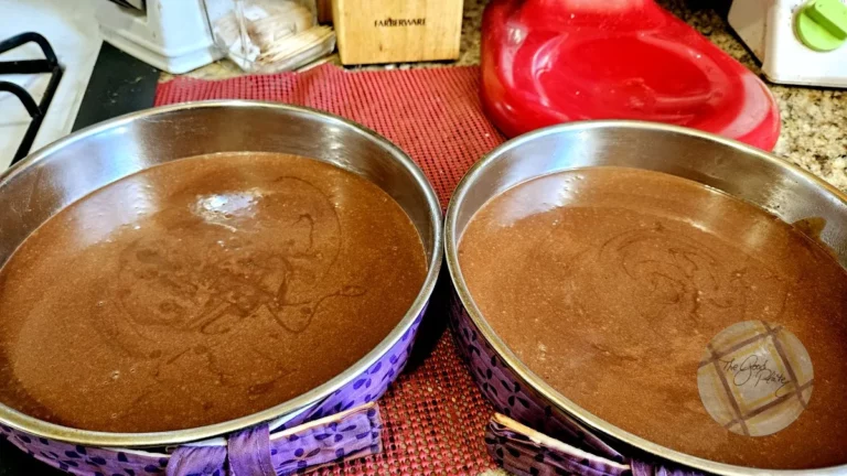 Inside Out Almond Joy Cake In Pans