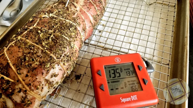 Reverse Sear Pork Roast Cooked Temp