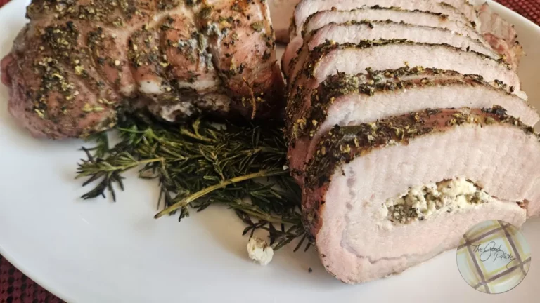 Reverse Sear Pork Roast Plated0