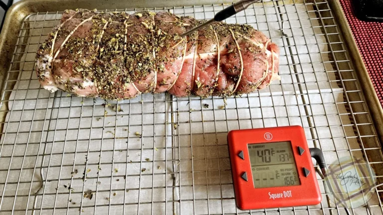 Reverse Sear Pork Roast Set Temp