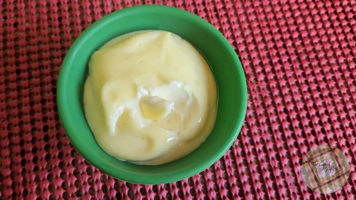 Homemade Mayonnaise Like Best Foods Served