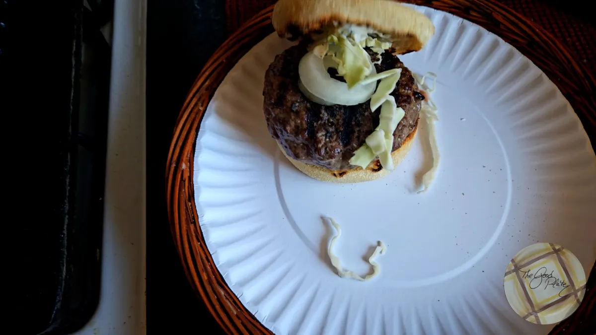 Frenchs Fancy Cheeseburgers Plated