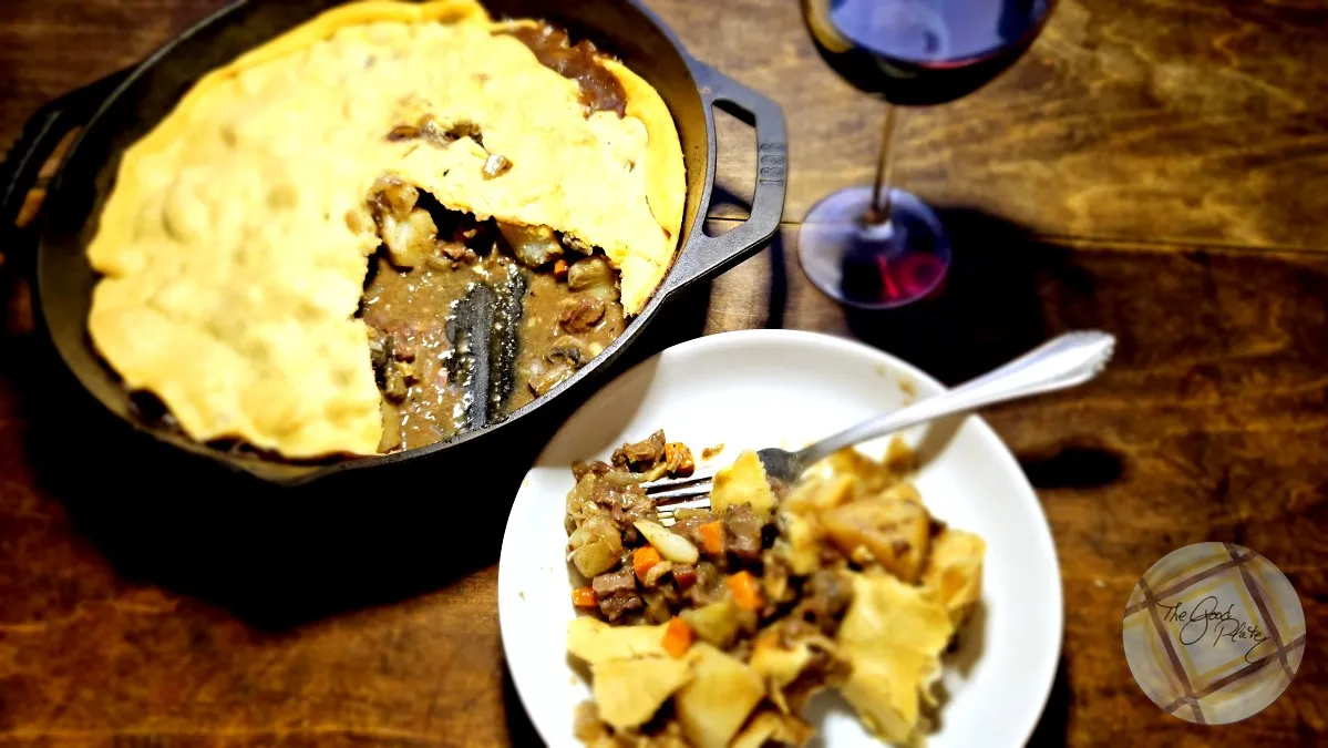 Beef Burgandy Pie Plated