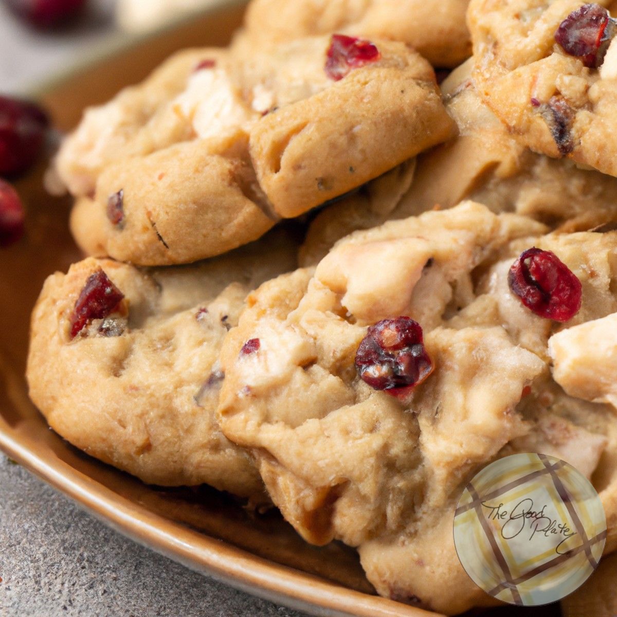 White Chocolate Cherry Cookies Featured