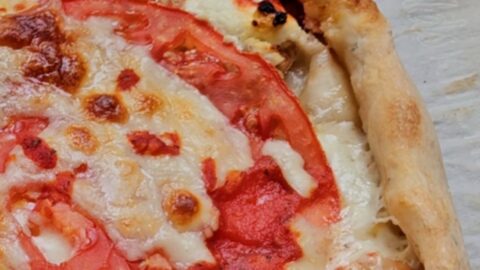 Clam And Red Sauce Pizza Featured