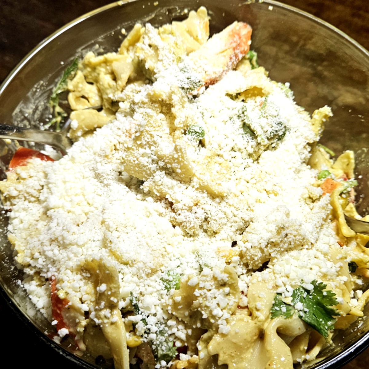 Seafood Farfella Fiesta Salad