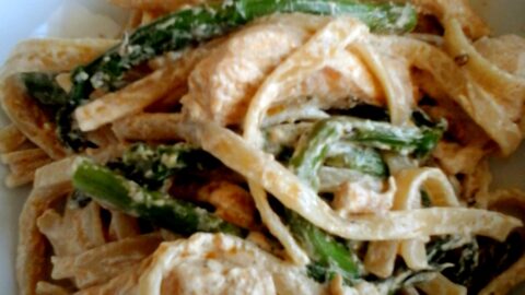 Fettuccini Chicken Asparagus