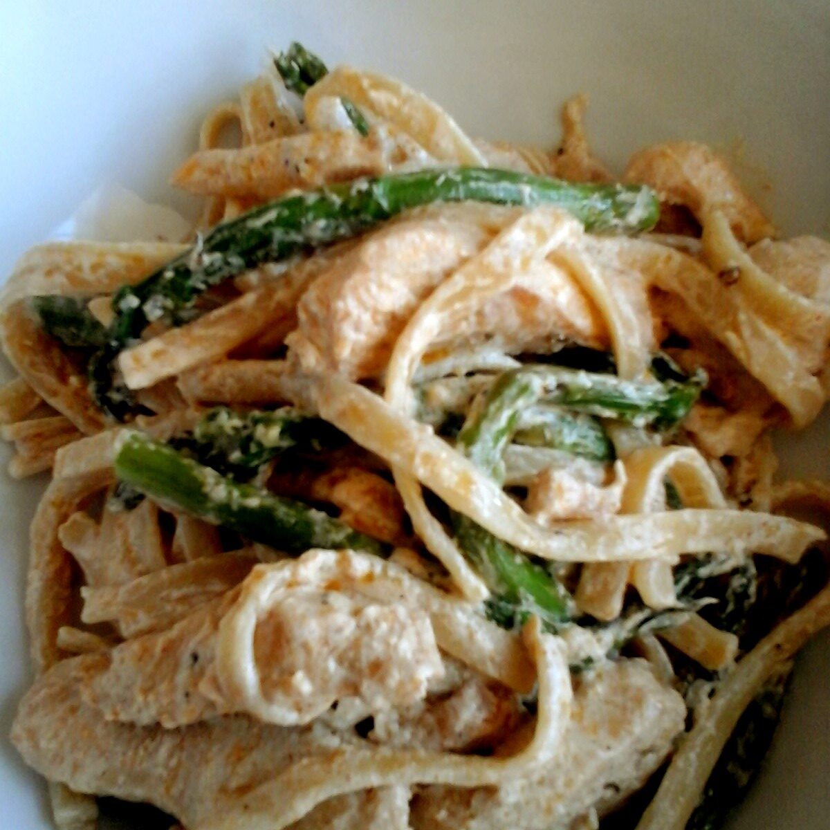 Fettuccini Chicken Asparagus