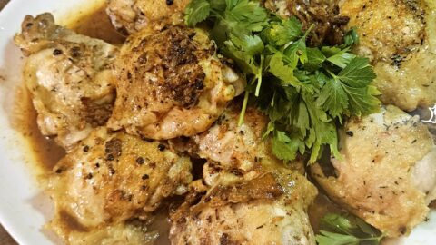 Chicken With Grapefruit And Thyme