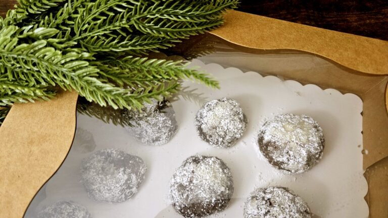 Freezer Chocolate Mint Dreams Served