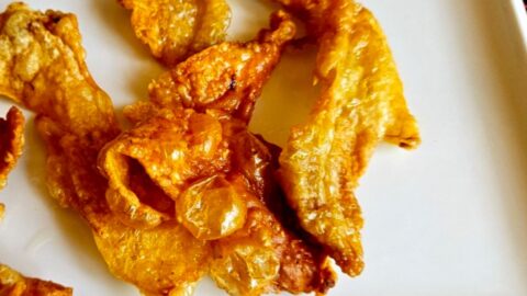 Air Fryer Chicken Crisps