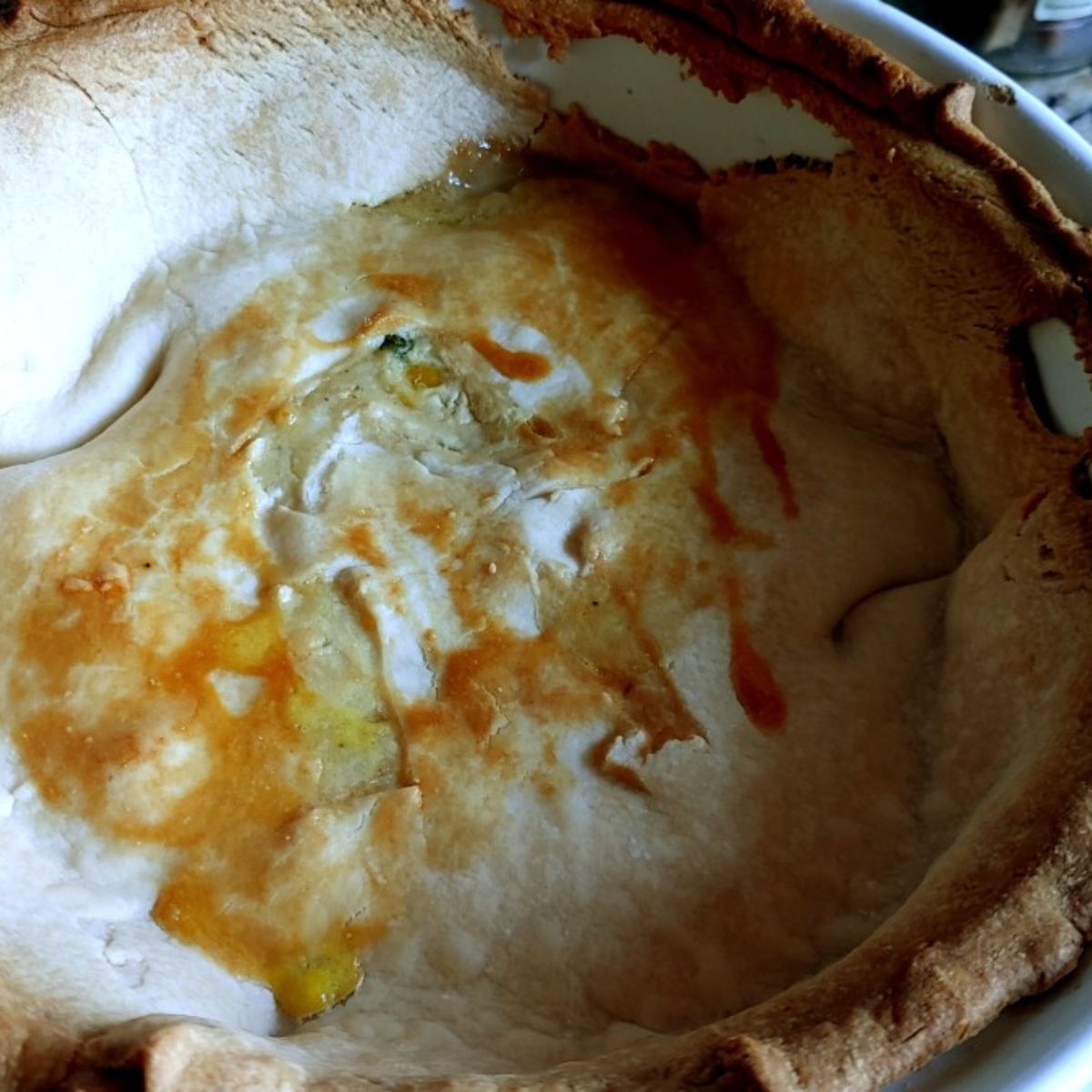 Deep Dish Chicken Pot Pie With Sauce Supreme