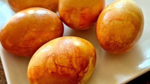 Naturally Colored Easter Eggs Instant Pot