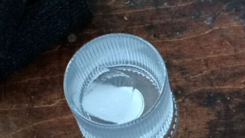 Spinning Whiskey Glass