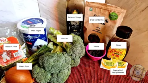 Broccoli Salad Creamy Ingredients