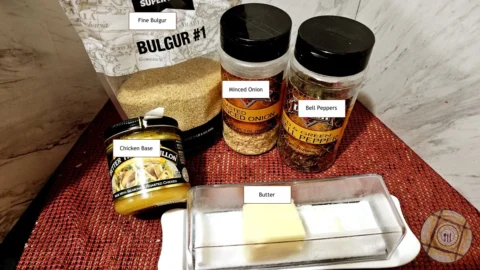 Bulgar Pilaf With Chicken Ingredients