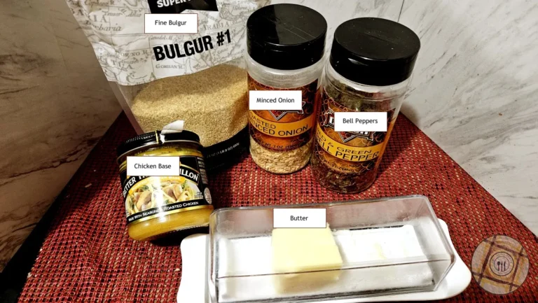 Bulgar Pilaf With Chicken Ingredients