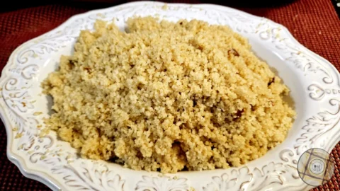 Bulgar Pilaf With Chicken Ready