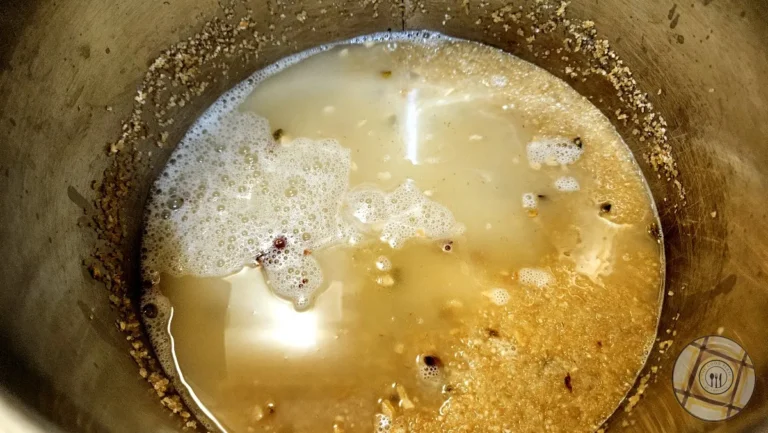 Bulgar Pilaf With Chicken Water