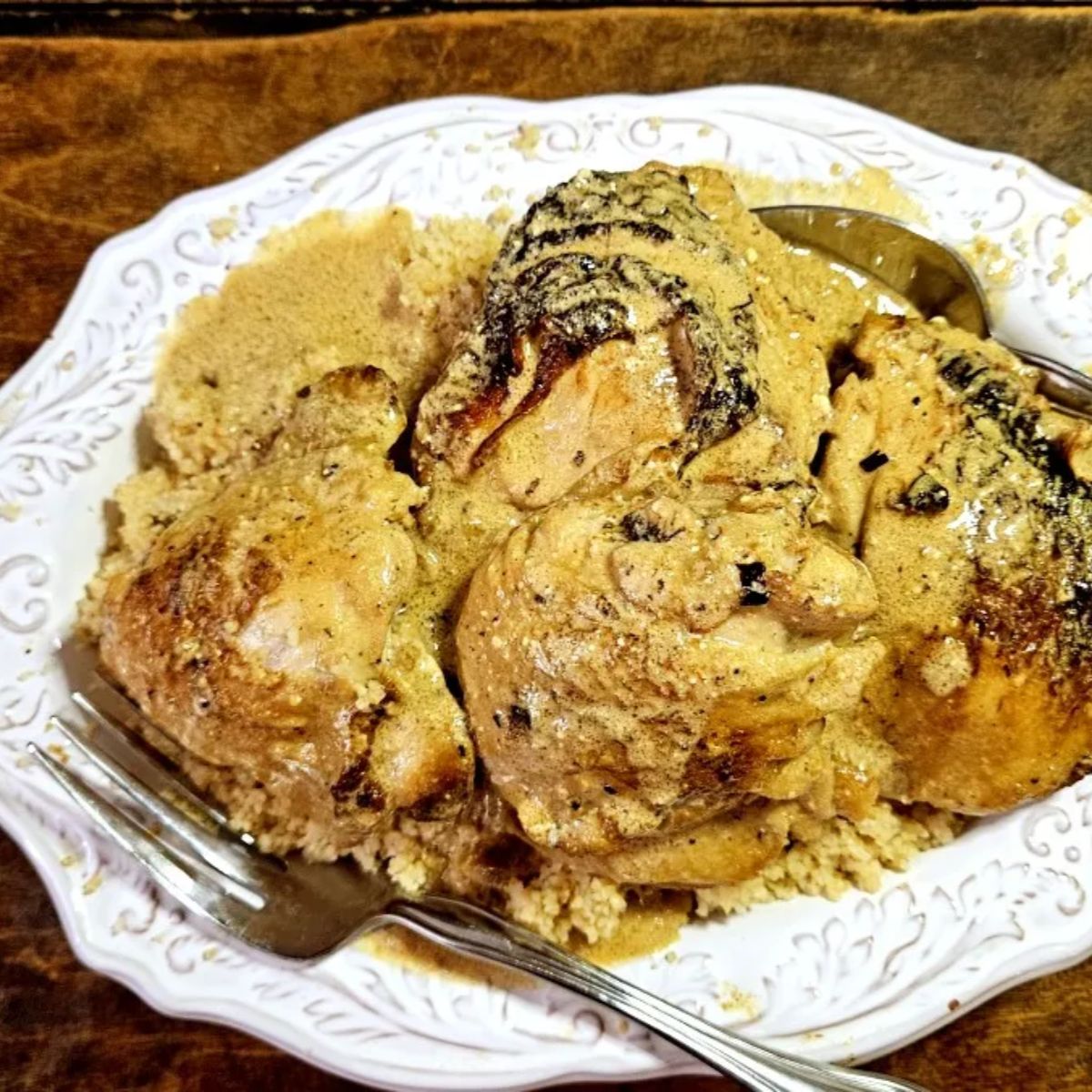 Bulgar Pilar With Chicken