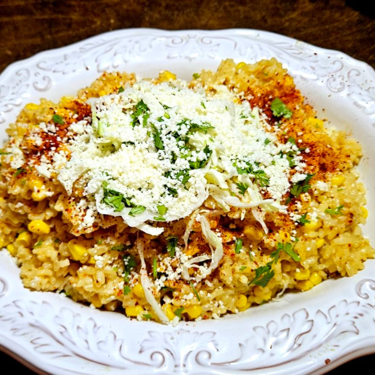 Elotes Risotto