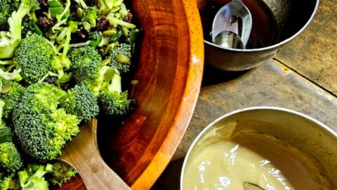 Healthy Broccoli Salad Two Ways