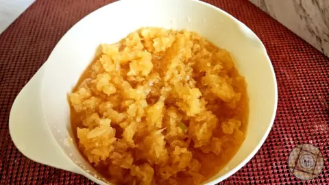 Cantaloupe Lychee Sorbet Pureed