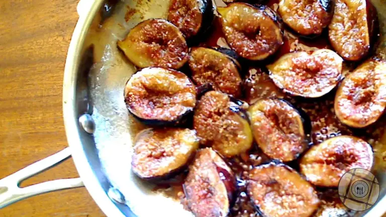 Fig Tart Figs Sauteed