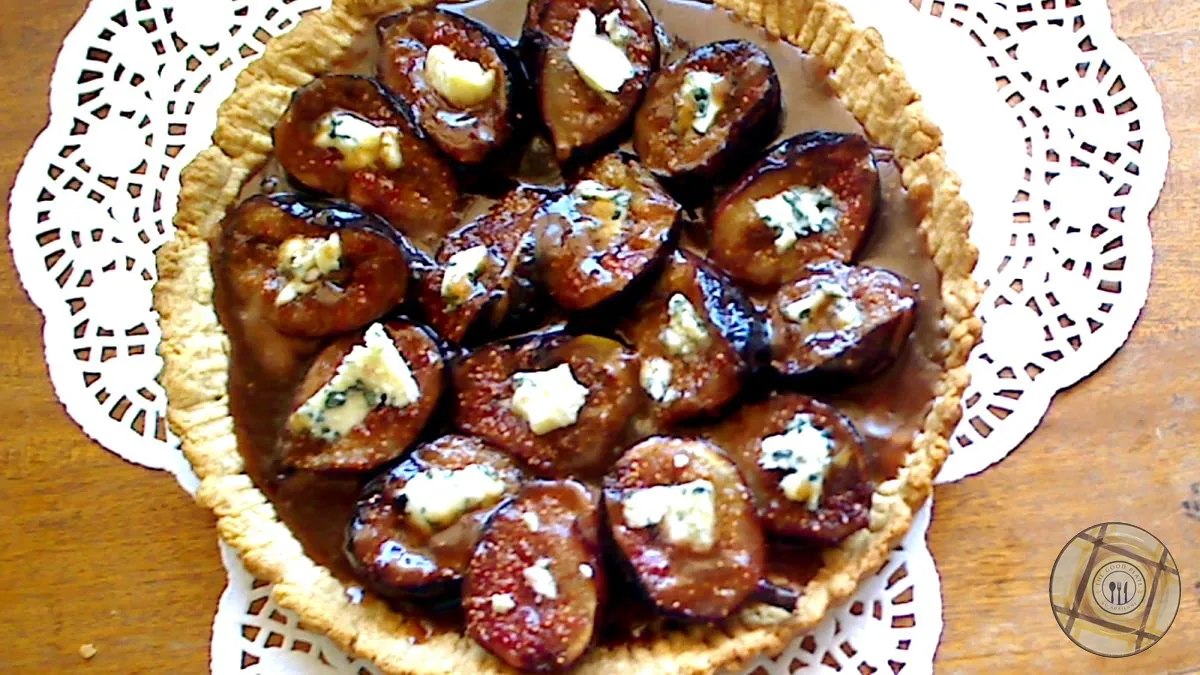 Fig Tart Plated