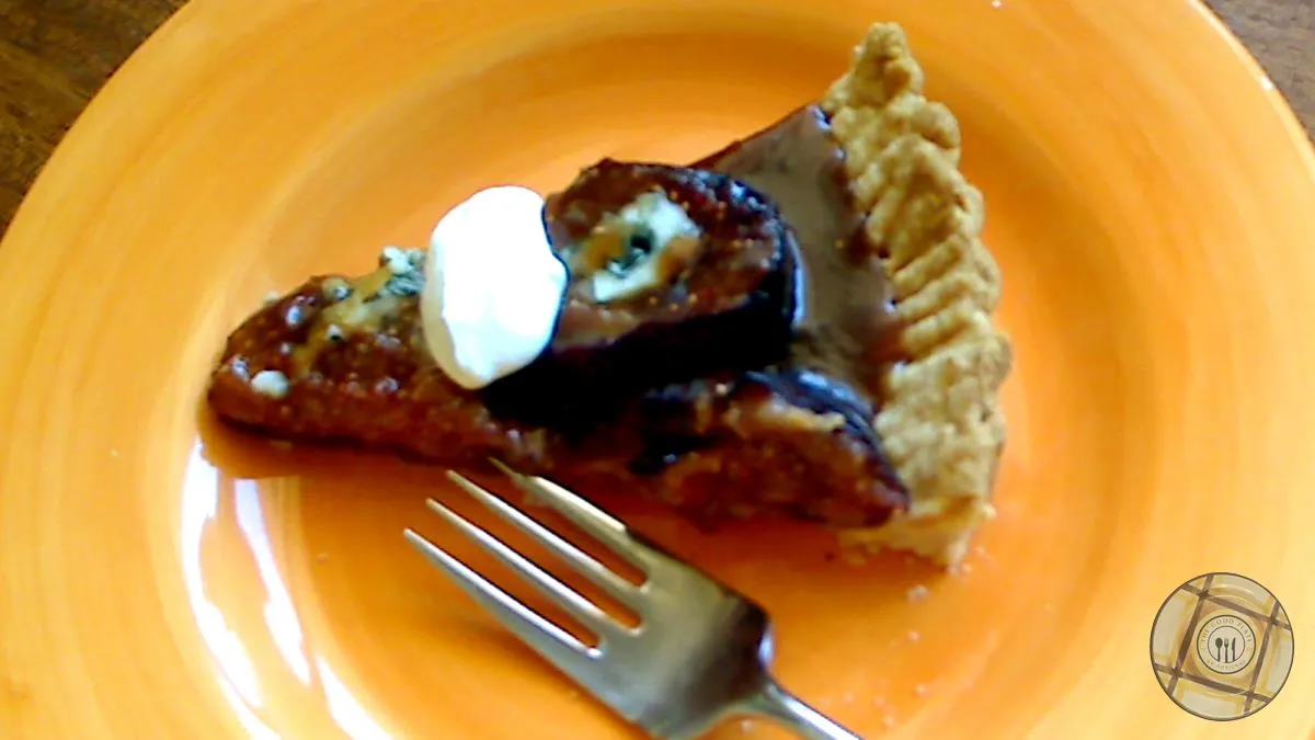Fig Tart Served